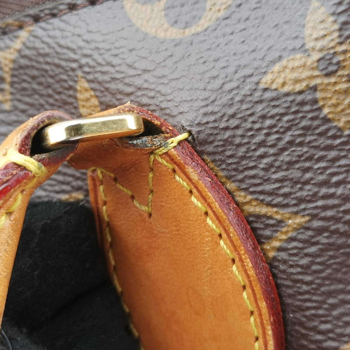 Pre-owned Louis Vuitton TURENNE MM Brown Monogram Canvas M48814 shoulderbag | stylenewstar