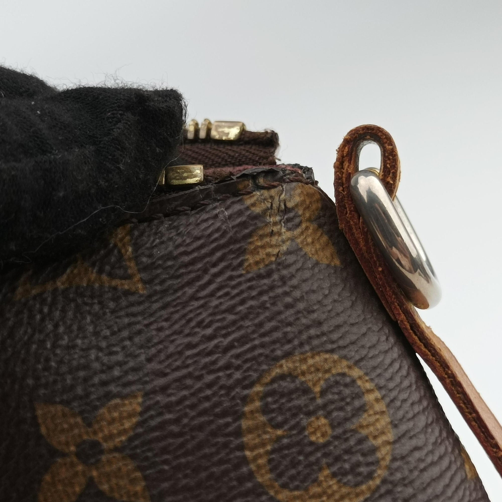 Pre-owned Louis Vuitton TURENNE MM Brown Monogram Canvas M48814 shoulderbag | stylenewstar