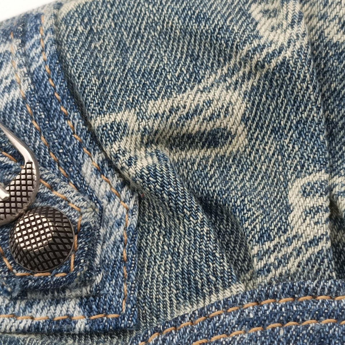 Pre-owned Balenciaga Le Cagole mini Blue denim  shoulderbag | stylenewstar