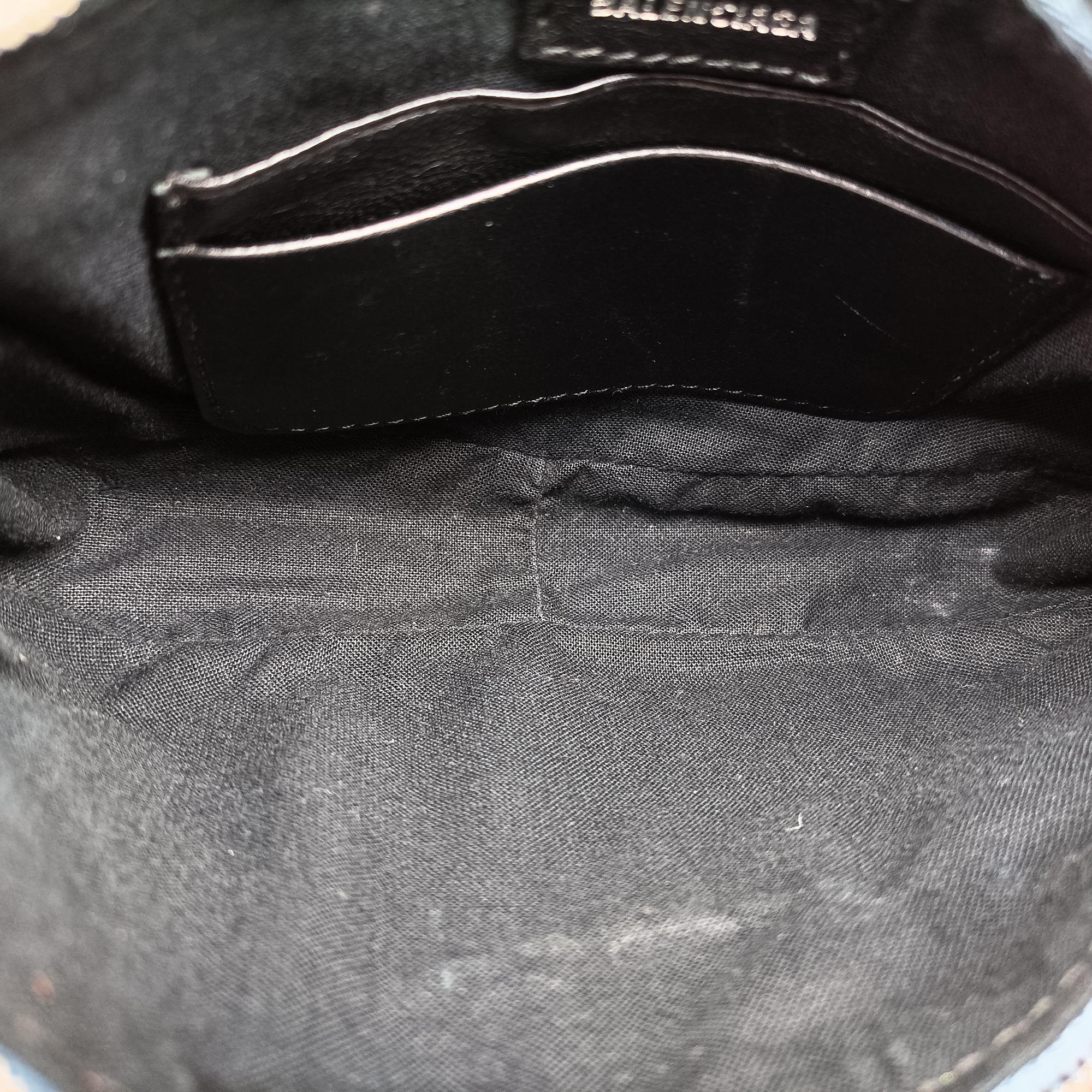 Secondhand Balenciaga Le Cagole mini Blue denim  shoulderbag | stylenewstar