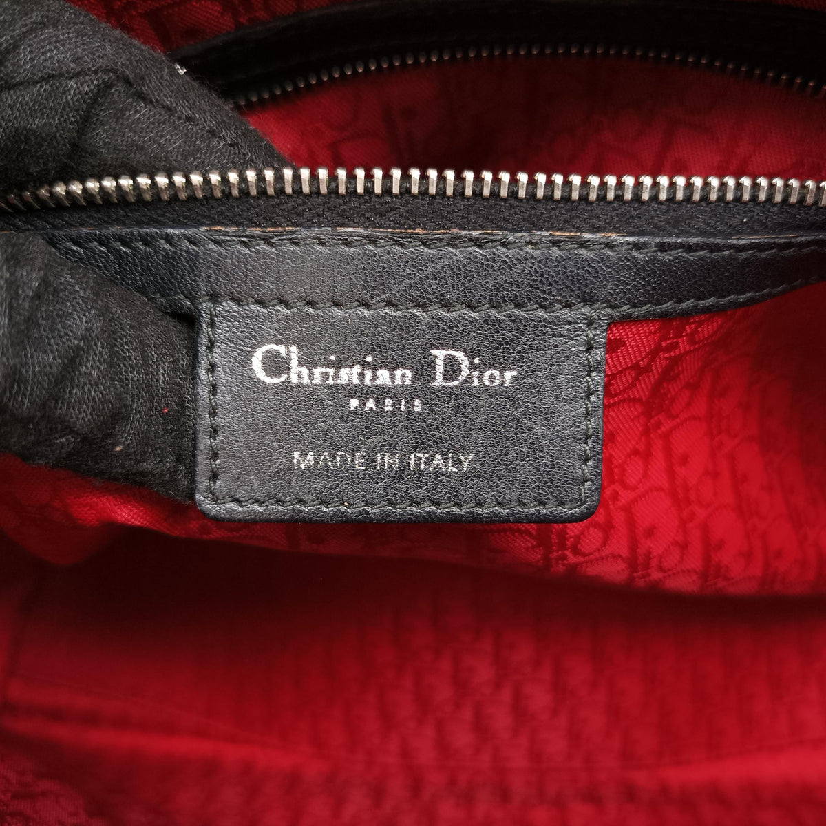 Secondhand Christian Dior Lady Dior Black lambskin  handbag | stylenewstar
