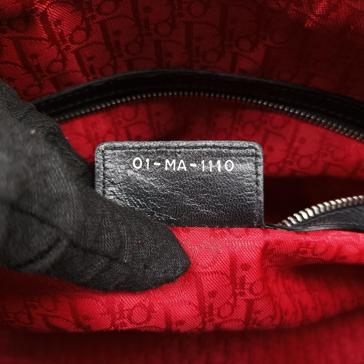Secondhand Christian Dior Lady Dior Black lambskin  handbag | stylenewstar