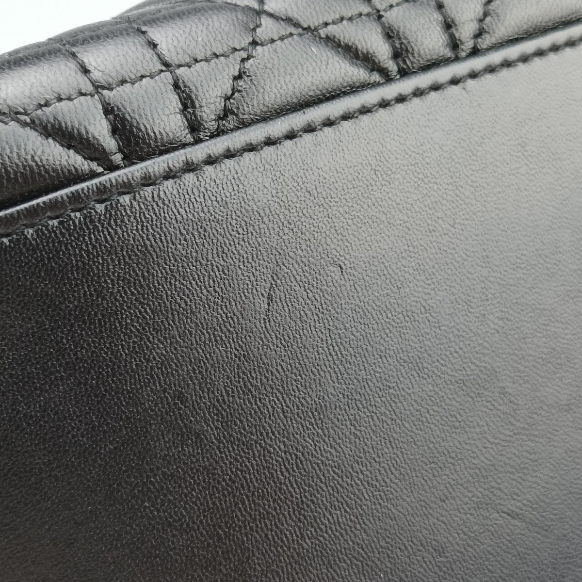 Secondhand Christian Dior Lady Dior Black lambskin  handbag | stylenewstar