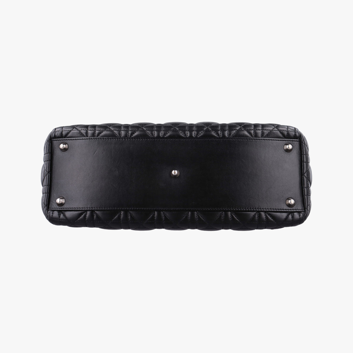 Secondhand Christian Dior Lady Dior Black lambskin  handbag | stylenewstar