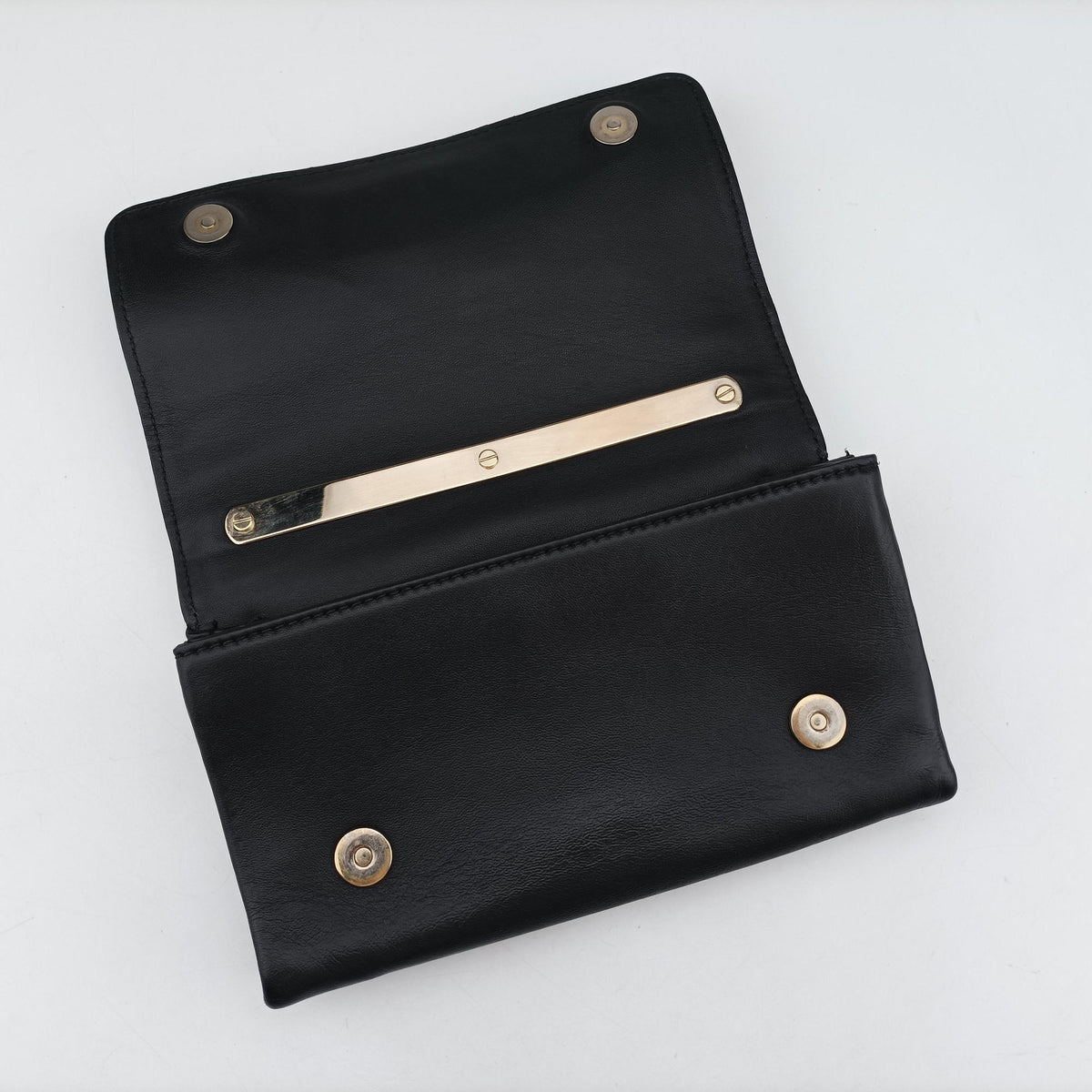 Pre-owned Valentino Rockstud Va Va Voom Black Leather  shoulderbag | stylenewstar