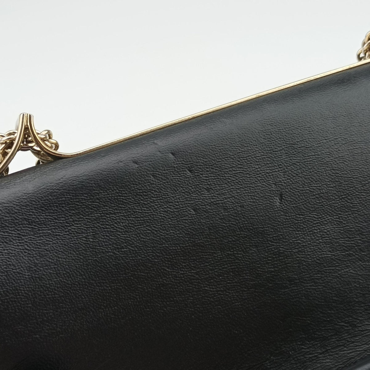 Pre-owned Valentino Rockstud Va Va Voom Black Leather  shoulderbag | stylenewstar