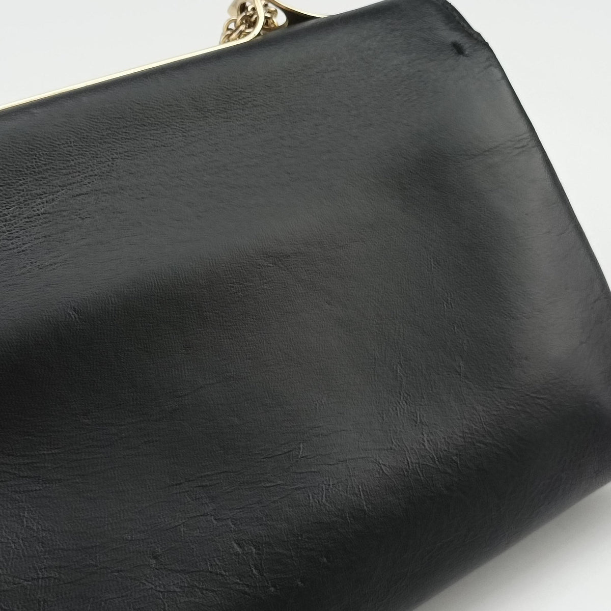 Pre-owned Valentino Rockstud Va Va Voom Black Leather  shoulderbag | stylenewstar