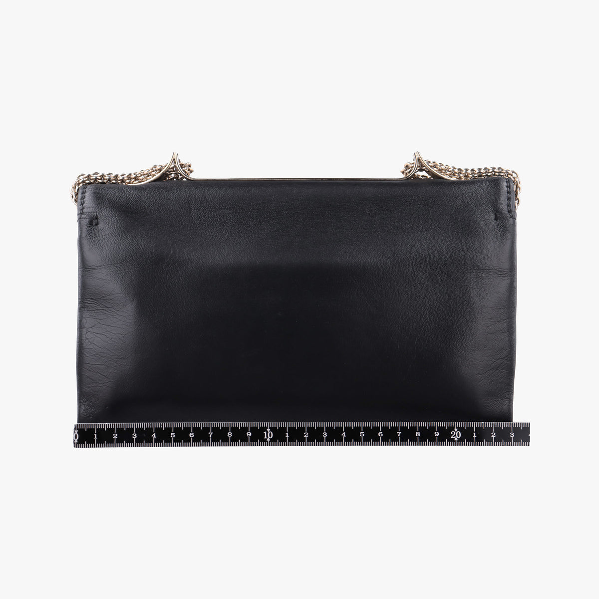 Pre-owned Valentino Rockstud Va Va Voom Black Leather  shoulderbag | stylenewstar