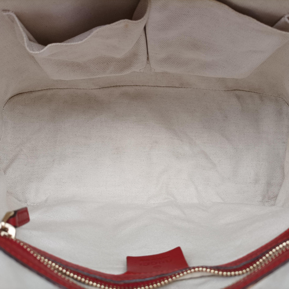 Pre-owned Gucci Microguccissima Red Patent Leather 309617 handbag | stylenewstar