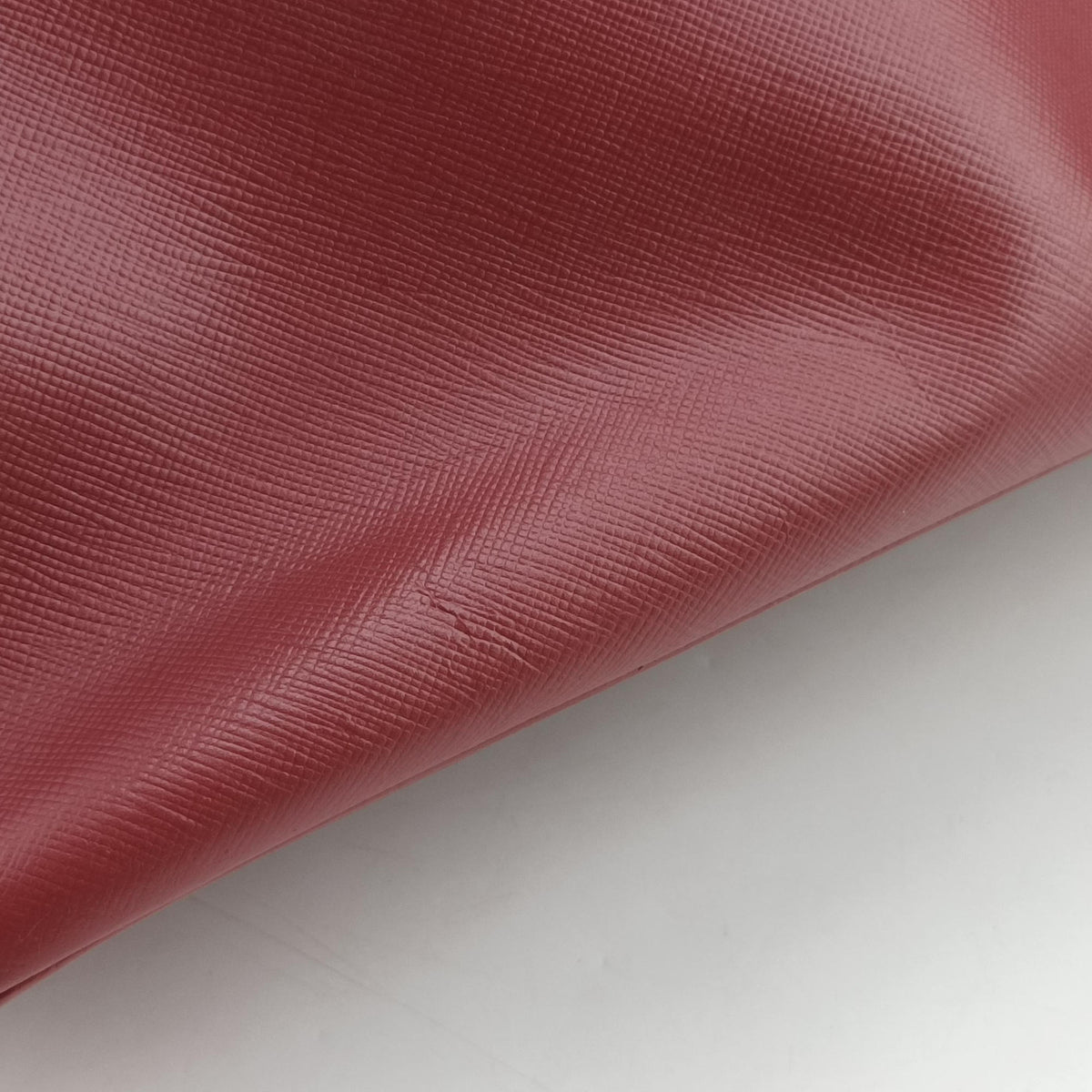 Secondhand Prada Galleria Burgundy SAFFIANO Leather BN1874 handbag | stylenewstar