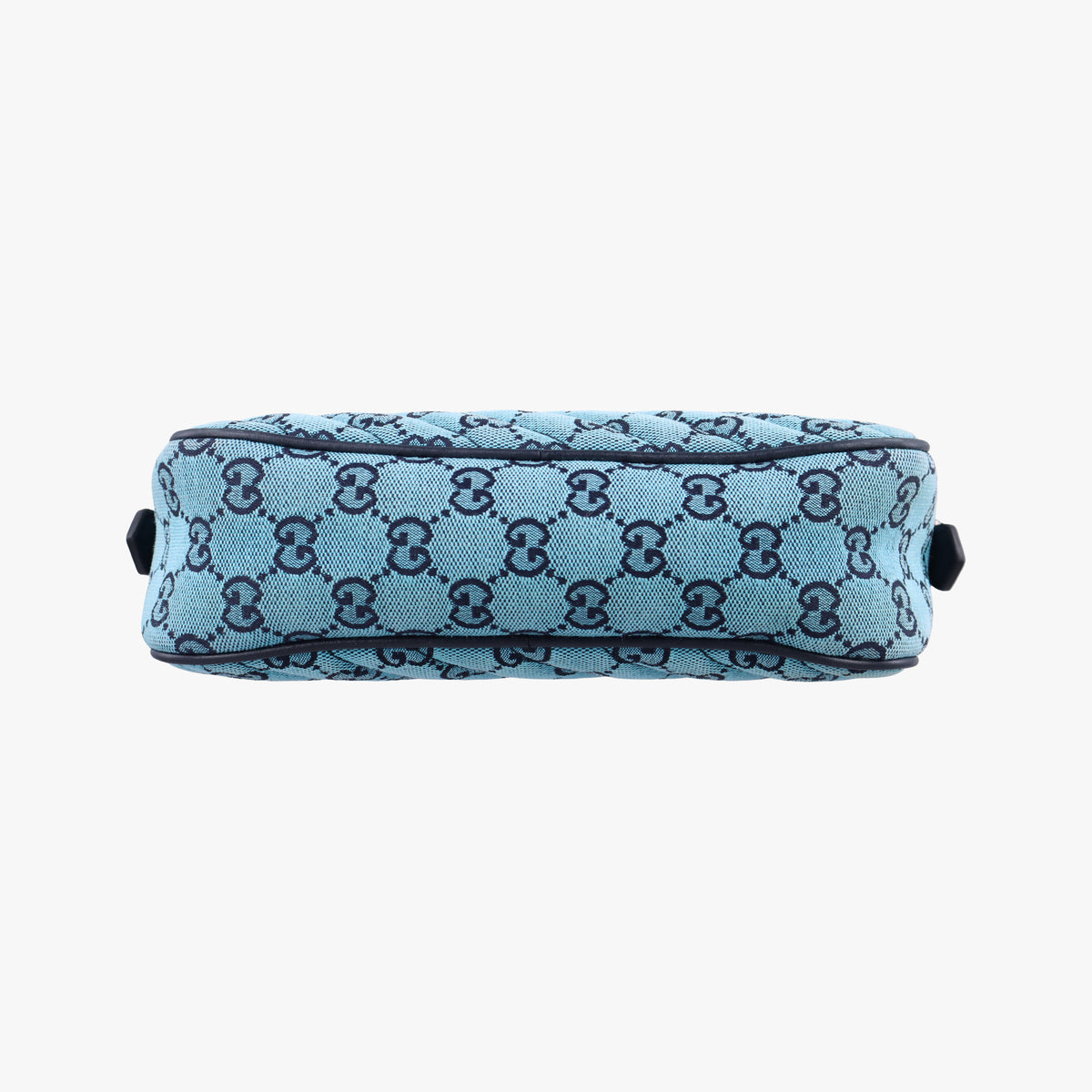 Vintage Gucci GG Marmont Blue canvas 447632 shoulderbag | stylenewstar