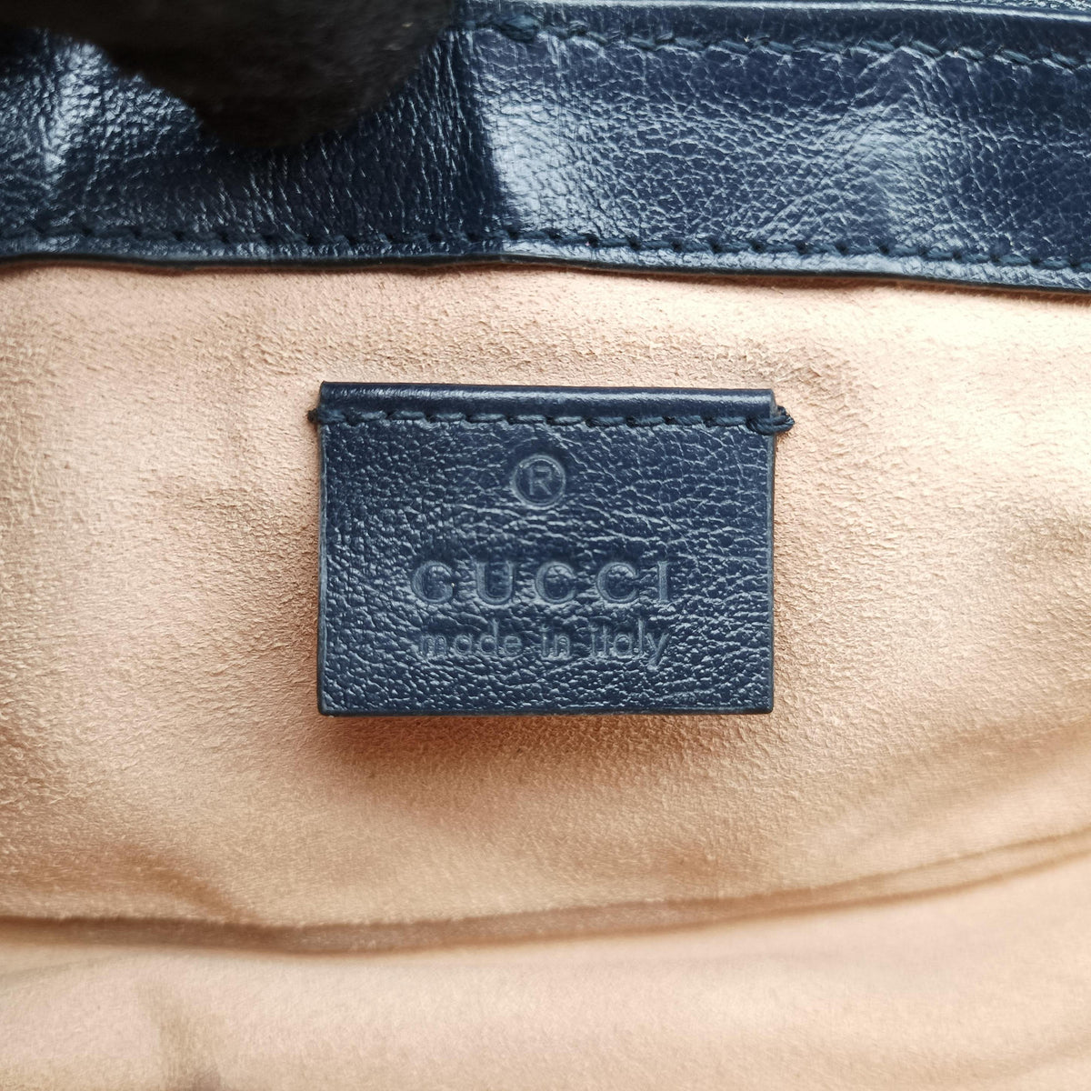 Pre-owned Gucci GG Marmont Green Canvas 476433 shoulderbag | stylenewstar