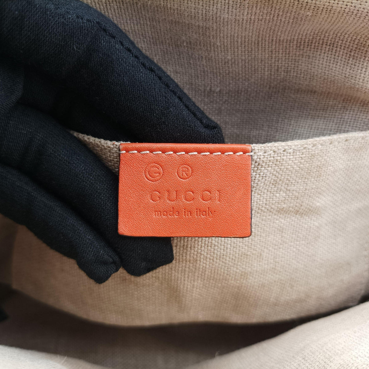 Pre-owned Gucci Microguccissima Orange Leather 449654 shoulderbag | stylenewstar