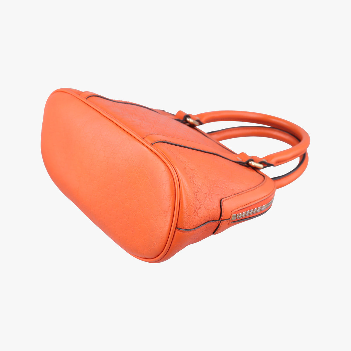 Pre-owned Gucci Microguccissima Orange Leather 449654 shoulderbag | stylenewstar