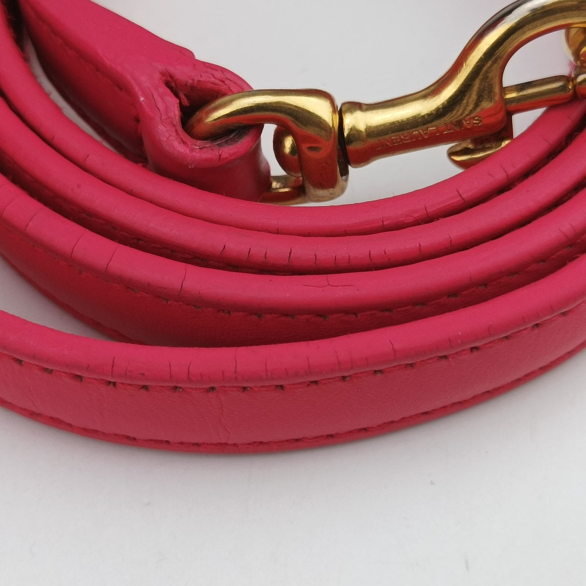 Secondhand Yves Saint Laurent SAC DE JOUR Rose Leather 340778 shoulderbag | stylenewstar