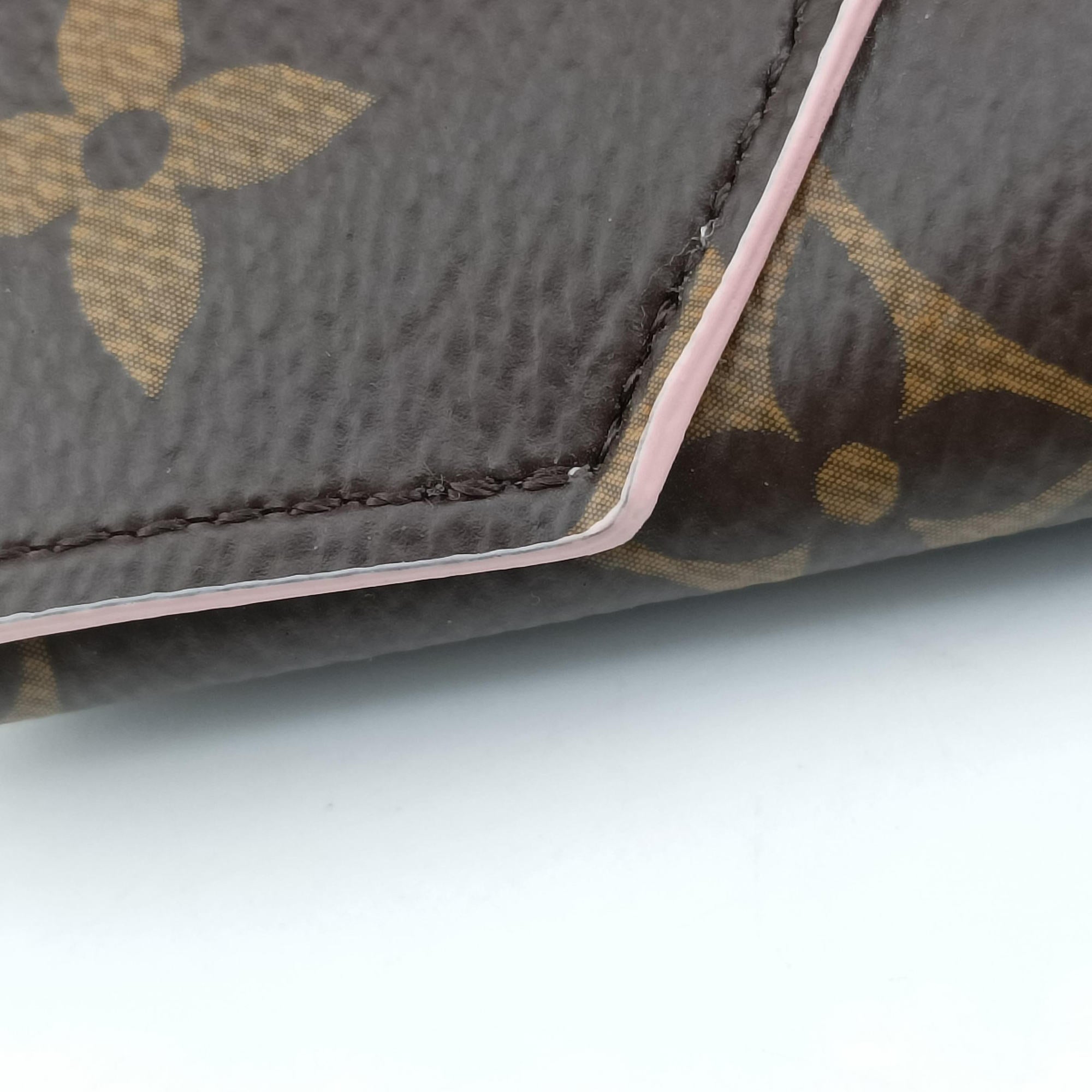 Pre-owned Louis Vuitton Pochette Kirigami Brown Monogram Canvas M62034 clutchbag | stylenewstar