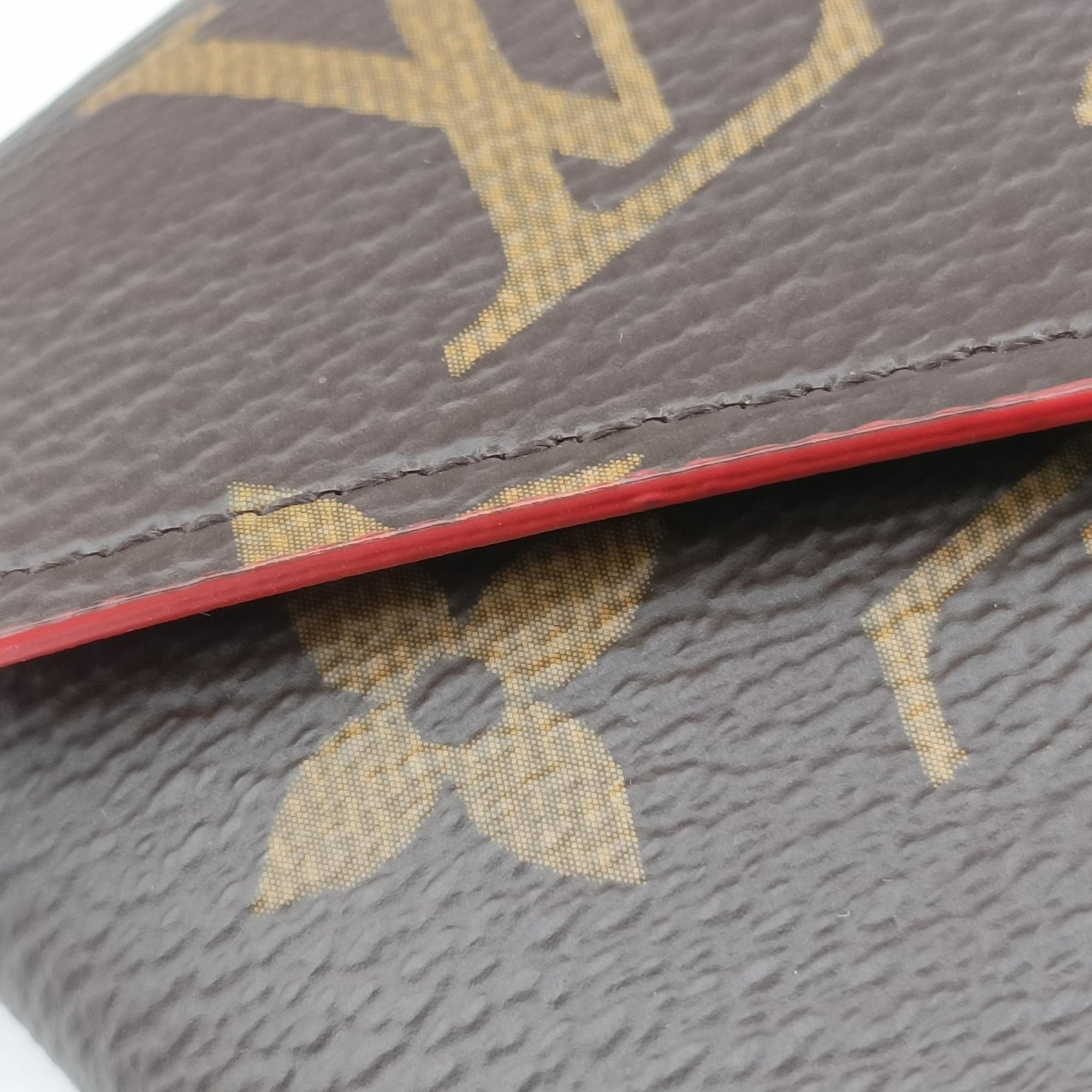 Pre-owned Louis Vuitton Pochette Kirigami Brown Monogram Canvas M62034 clutchbag | stylenewstar