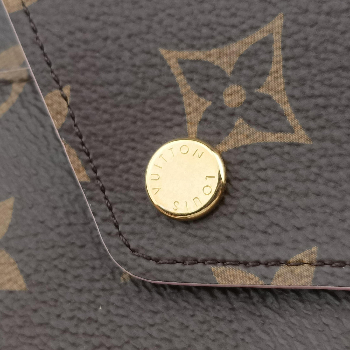 Pre-owned Louis Vuitton Pochette Kirigami Brown Monogram Canvas M62034 clutchbag | stylenewstar
