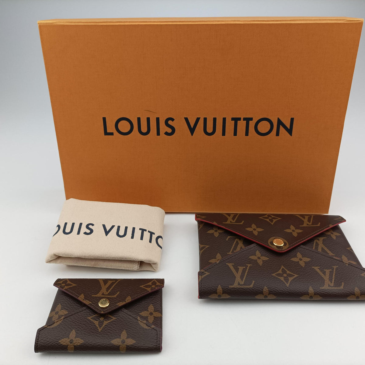 Secondhand Louis Vuitton Pochette Kirigami Brown Monogram Canvas M62034 clutchbag | stylenewstar