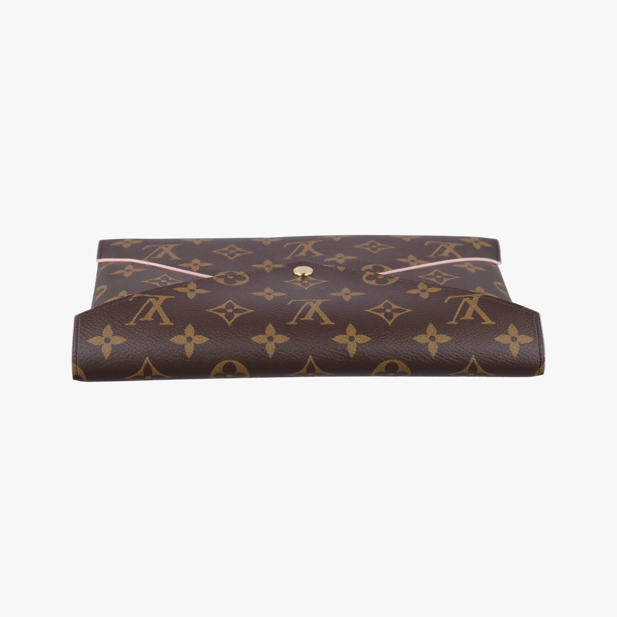Pre-owned Louis Vuitton Pochette Kirigami Brown Monogram Canvas M62034 clutchbag | stylenewstar