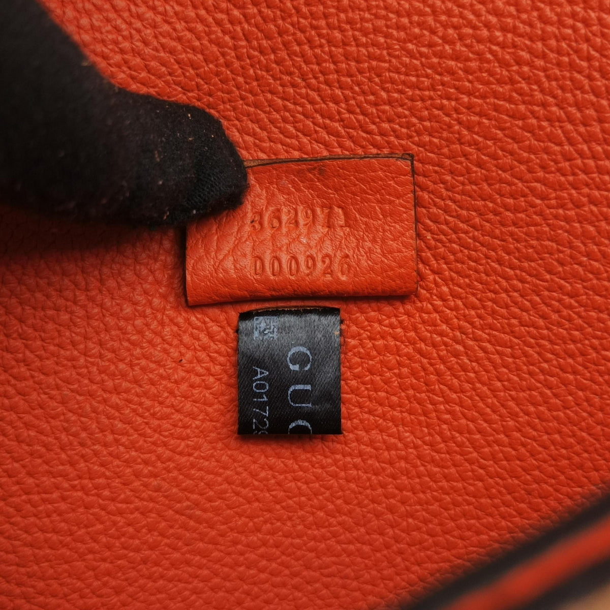 Secondhand Gucci New Jackie Orange Leather 362971 shoulderbag | stylenewstar