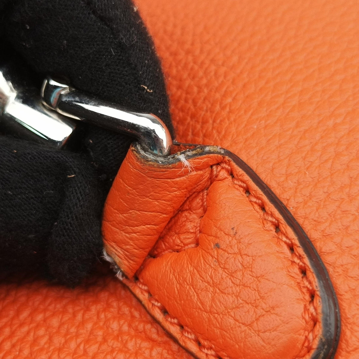Pre-owned Gucci New Jackie Orange Leather 362971 shoulderbag | stylenewstar