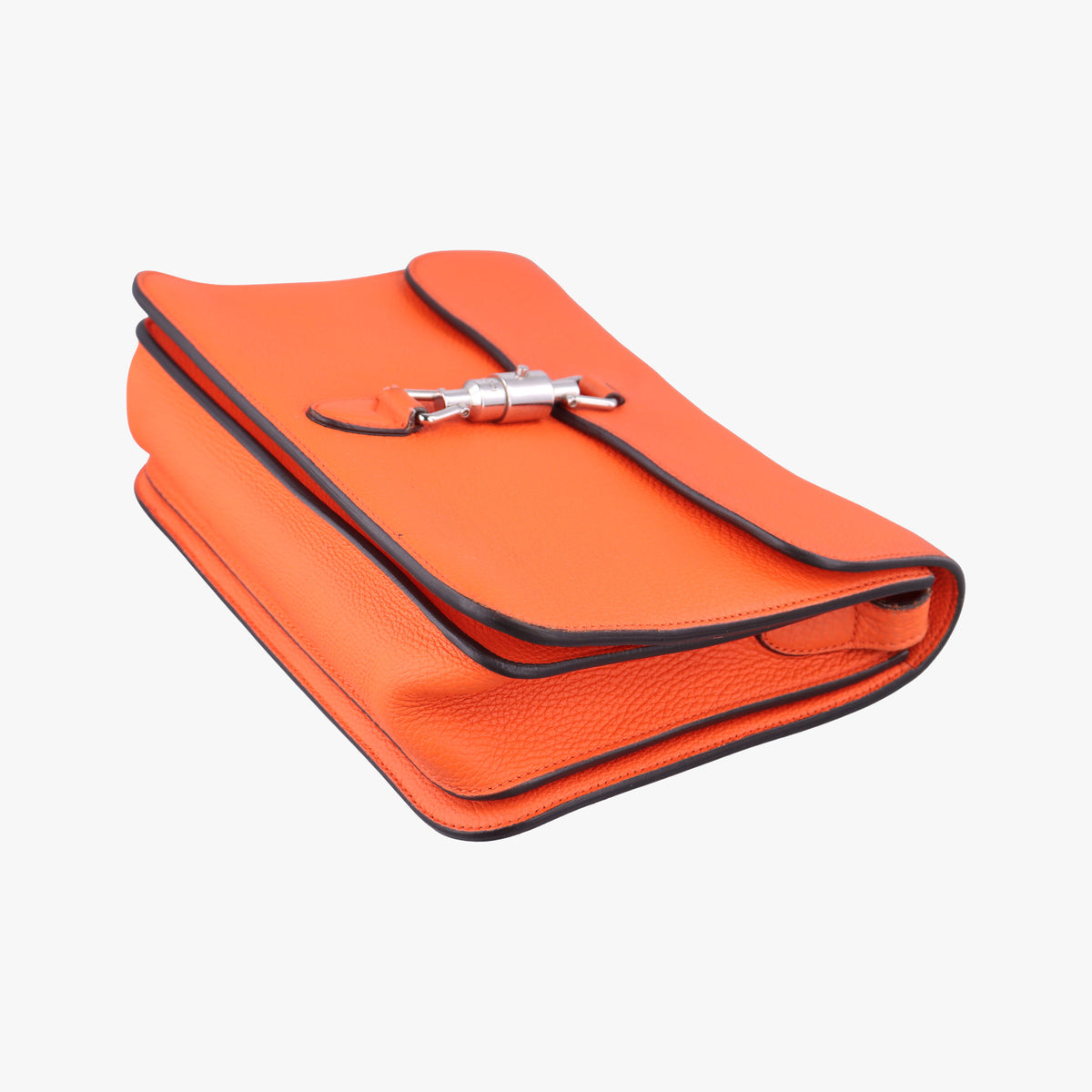 Pre-owned Gucci New Jackie Orange Leather 362971 shoulderbag | stylenewstar