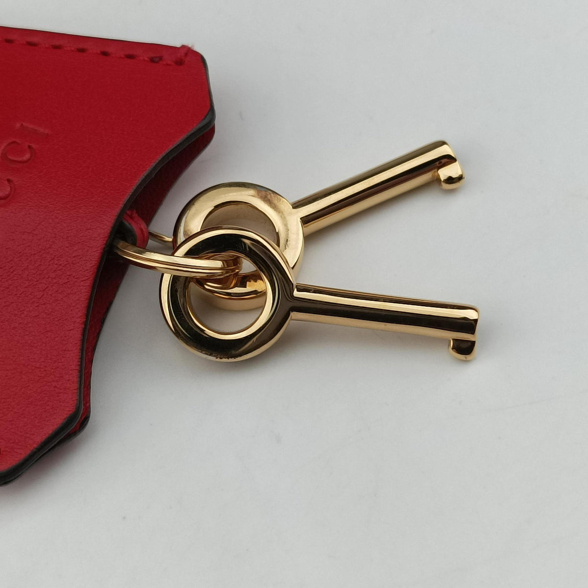 Pre-owned Gucci GG Apple Padlock Bamboo beige×red×multi PVC coated canvas×Leather 603221 shoulderbag | stylenewstar