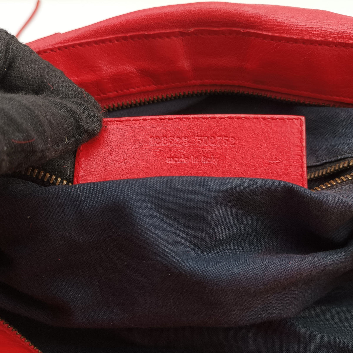 Pre-owned Balenciaga The Twiggy Red lambskin  shoulderbag | stylenewstar