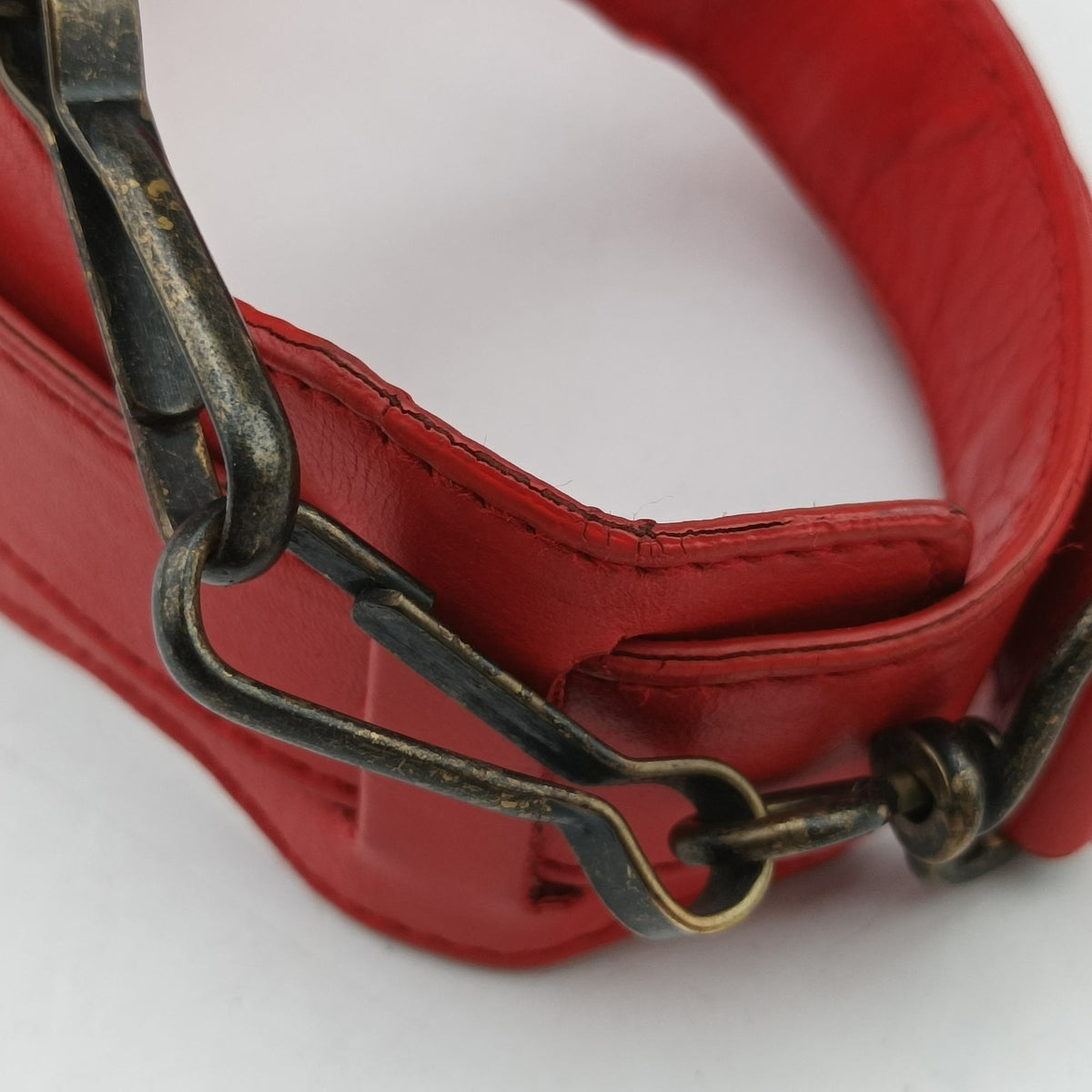 Pre-owned Balenciaga The Twiggy Red lambskin  shoulderbag | stylenewstar