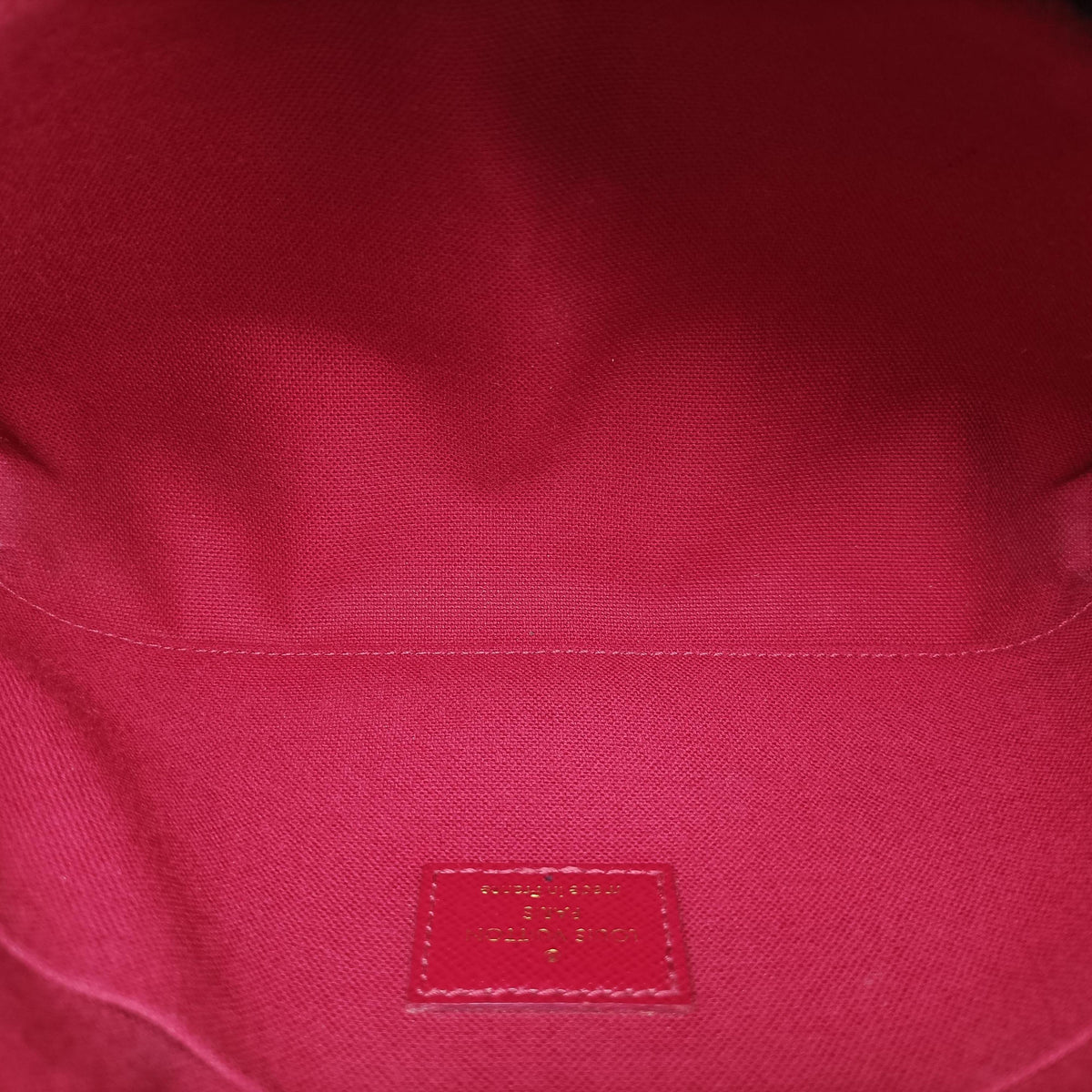 Pre-owned Louis Vuitton Pochette Felicie Brown Monogram Canvas M61276 shoulderbag | stylenewstar