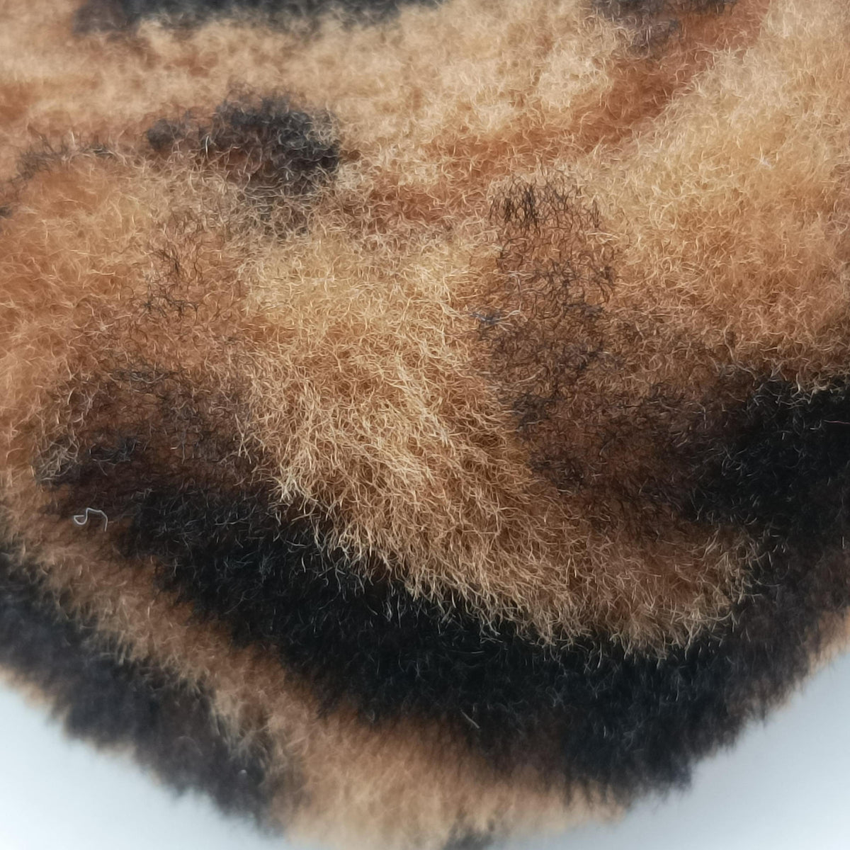 Pre-owned Fendi BAGUETTE Brown×Black fur 8BS017 shoulderbag | stylenewstar