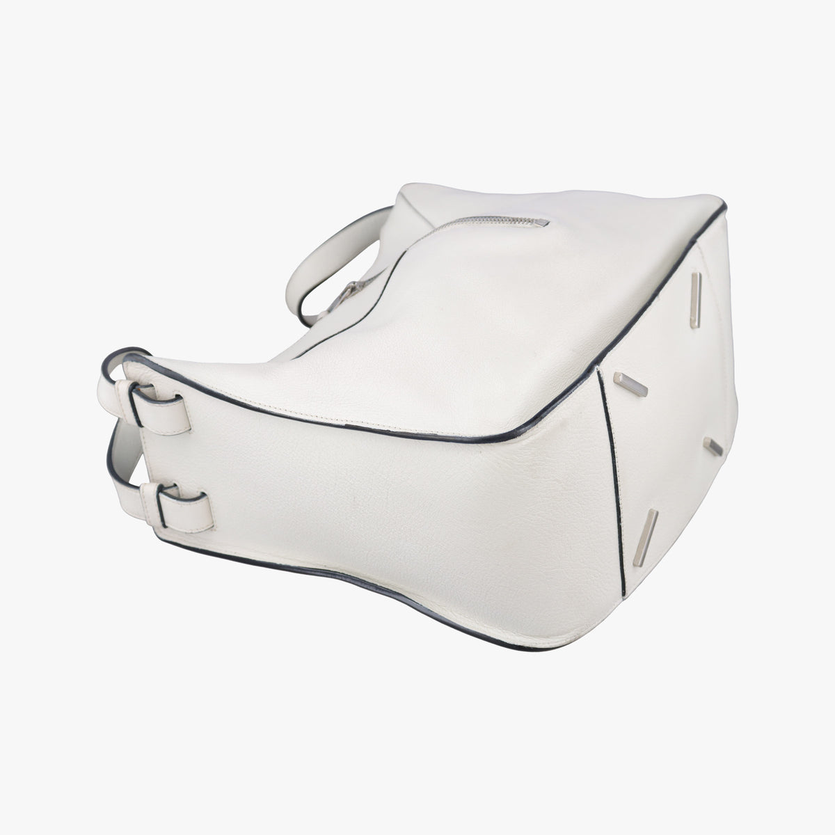 Vintage Loewe Hammock White Leather  shoulderbag | stylenewstar