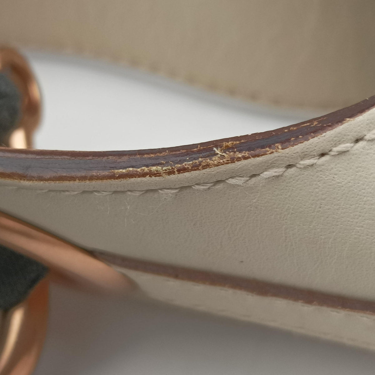 Pre-owned Gucci Piston Lock Jackie Hobo White Leather×canvas 120885 shoulderbag | stylenewstar