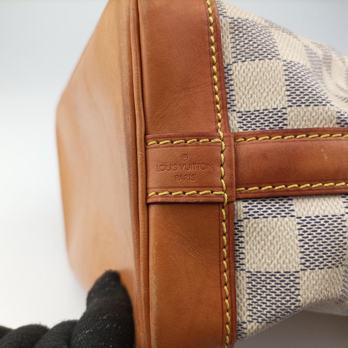Pre-owned Louis Vuitton Noe BB AZUR Damier Canvas N41220 shoulderbag | stylenewstar
