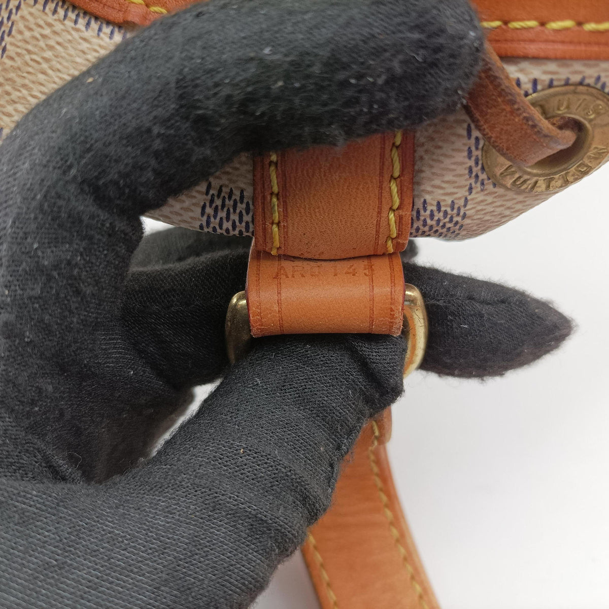 Pre-owned Louis Vuitton Noe BB AZUR Damier Canvas N41220 shoulderbag | stylenewstar