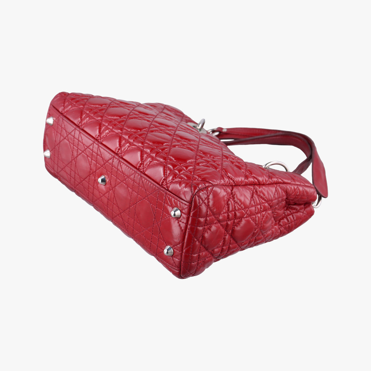 Pre-owned Christian Dior Dior Soft Red patent  shoulderbag | stylenewstar