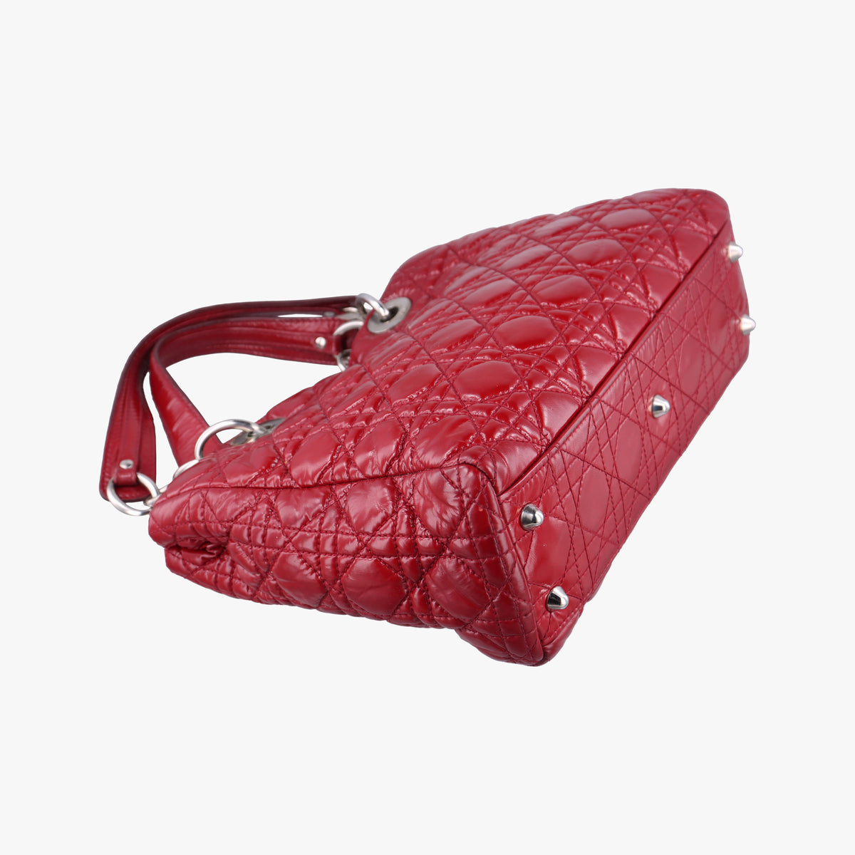Pre-owned Christian Dior Dior Soft Red patent  shoulderbag | stylenewstar