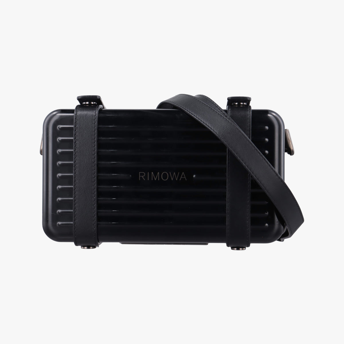 Vintage RIMOWA Rimowa Collaboration Black Aluminum×Leather  shoulderbag | stylenewstar