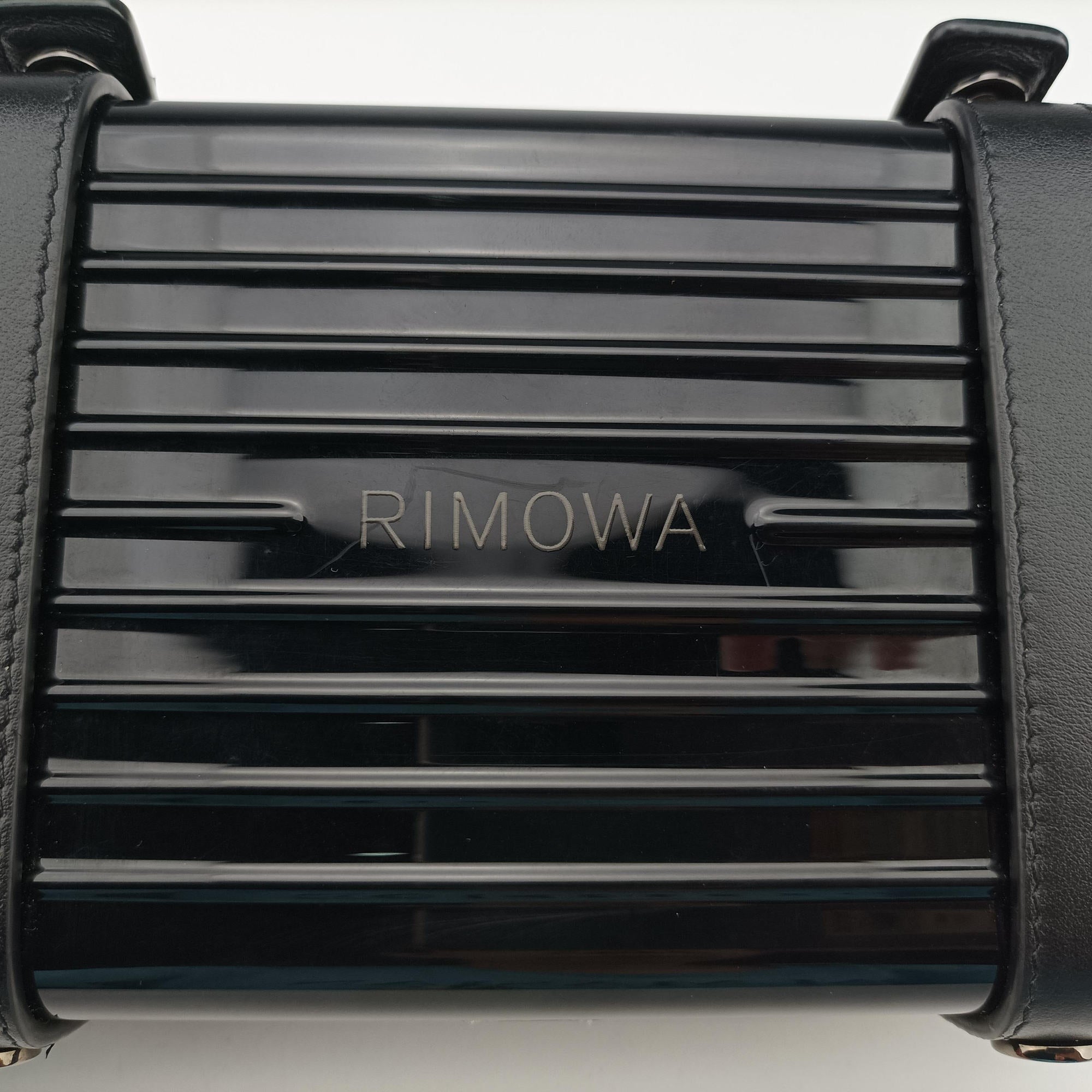Vintage RIMOWA Rimowa Collaboration Black Aluminum×Leather  shoulderbag | stylenewstar