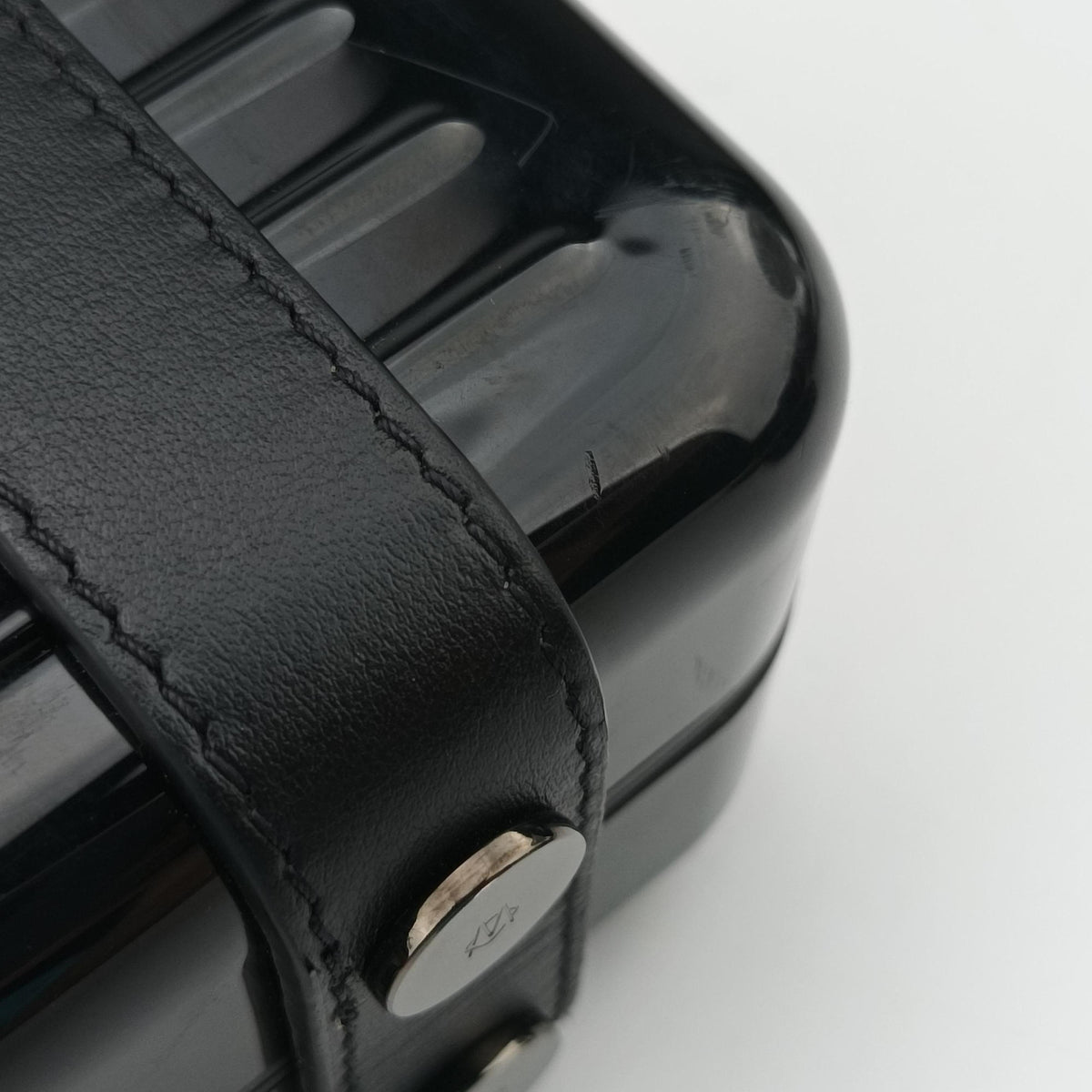 Pre-owned RIMOWA Rimowa Collaboration Black Aluminum×Leather  shoulderbag | stylenewstar