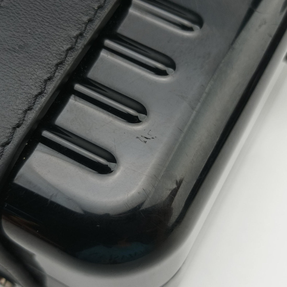 Vintage RIMOWA Rimowa Collaboration Black Aluminum×Leather  shoulderbag | stylenewstar