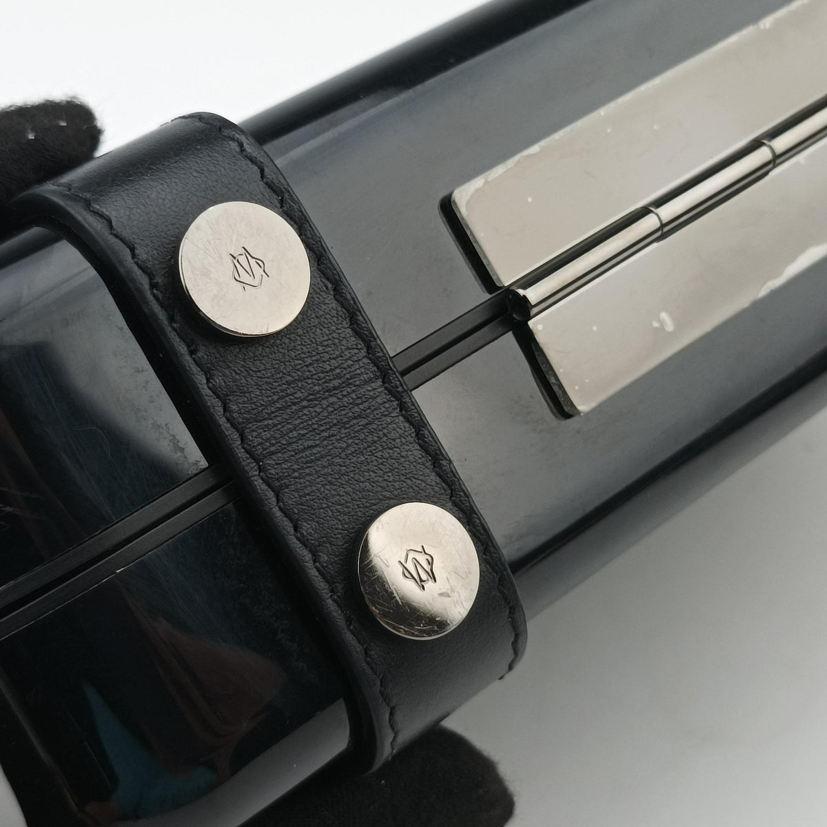 Vintage RIMOWA Rimowa Collaboration Black Aluminum×Leather  shoulderbag | stylenewstar
