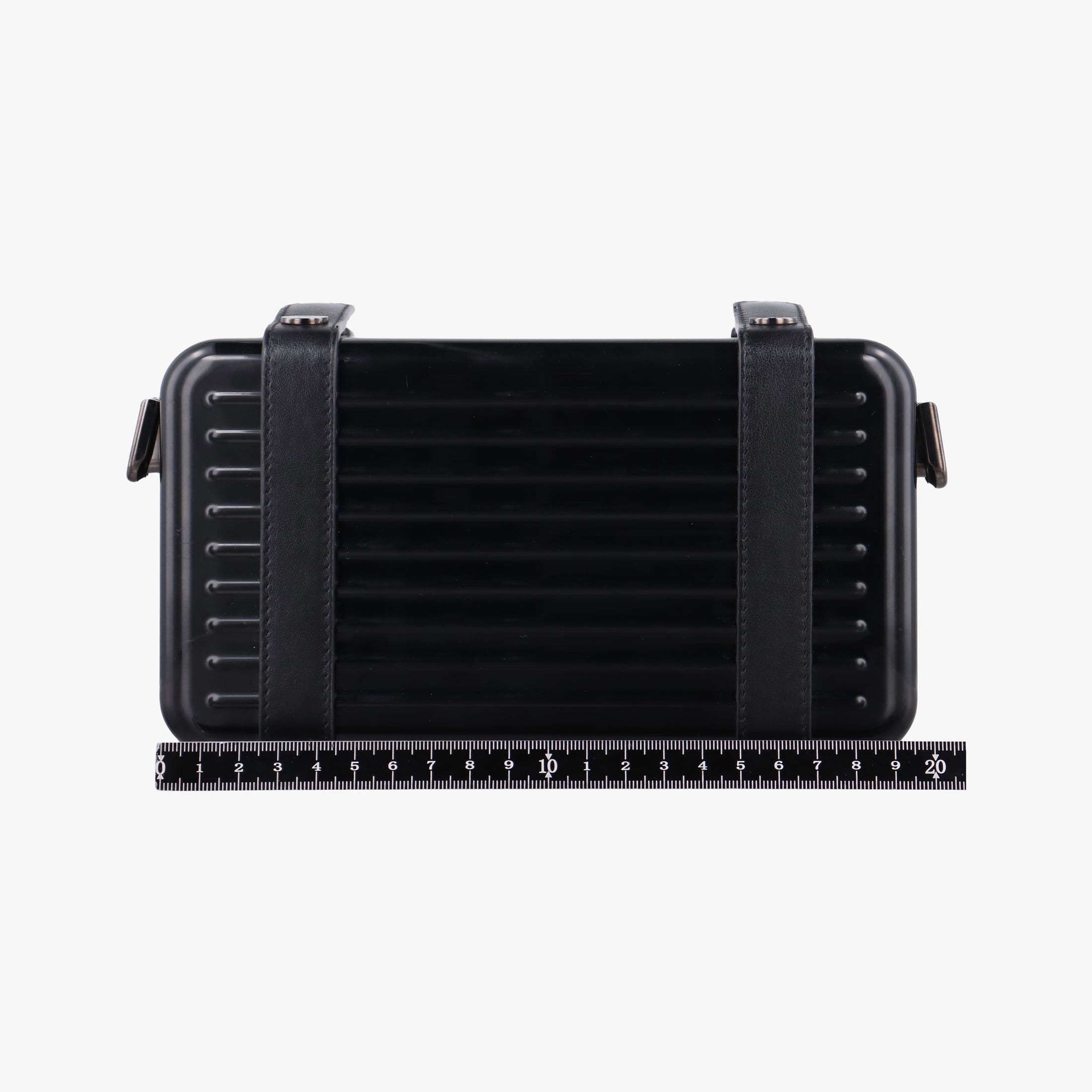 Vintage RIMOWA Rimowa Collaboration Black Aluminum×Leather  shoulderbag | stylenewstar