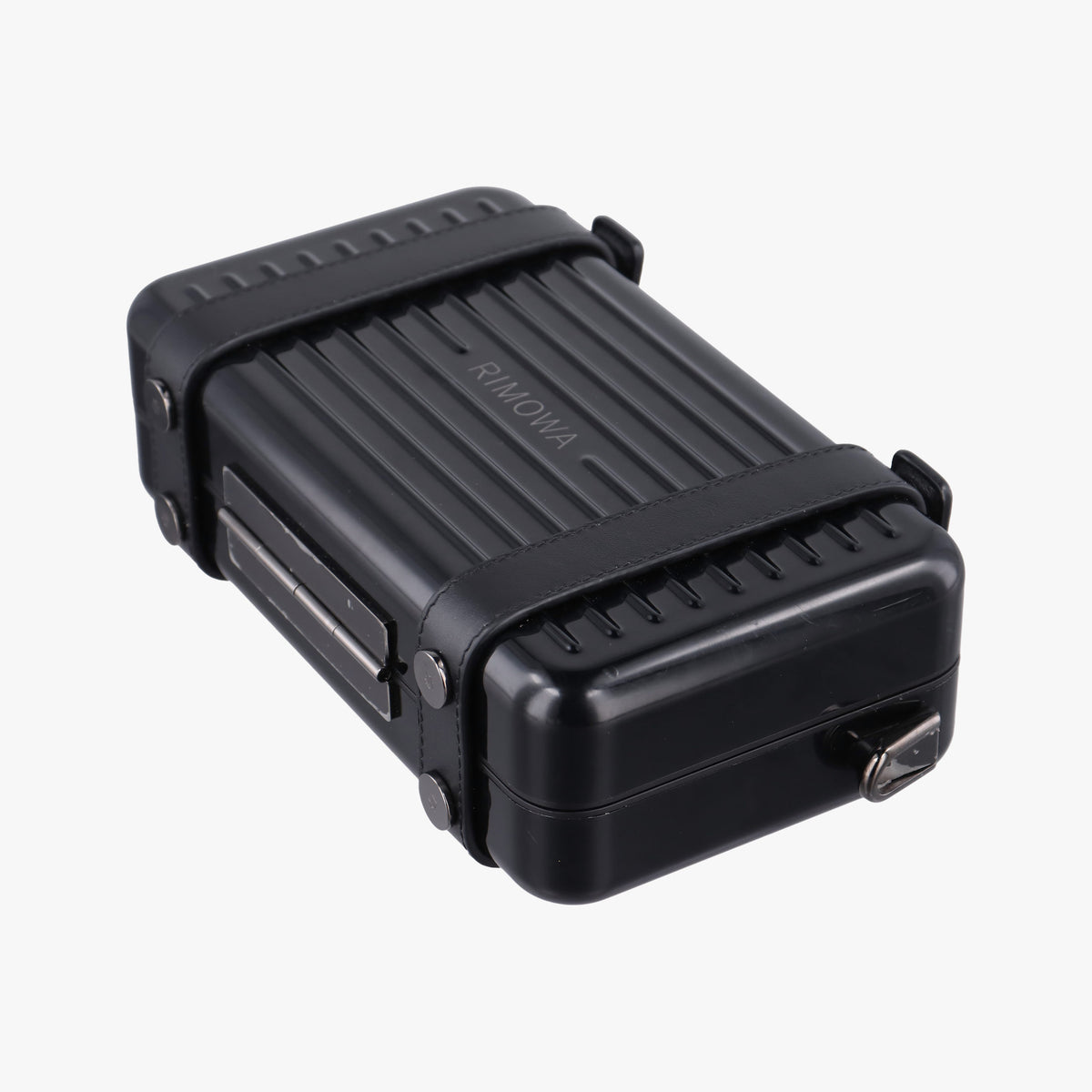 Vintage RIMOWA Rimowa Collaboration Black Aluminum×Leather  shoulderbag | stylenewstar