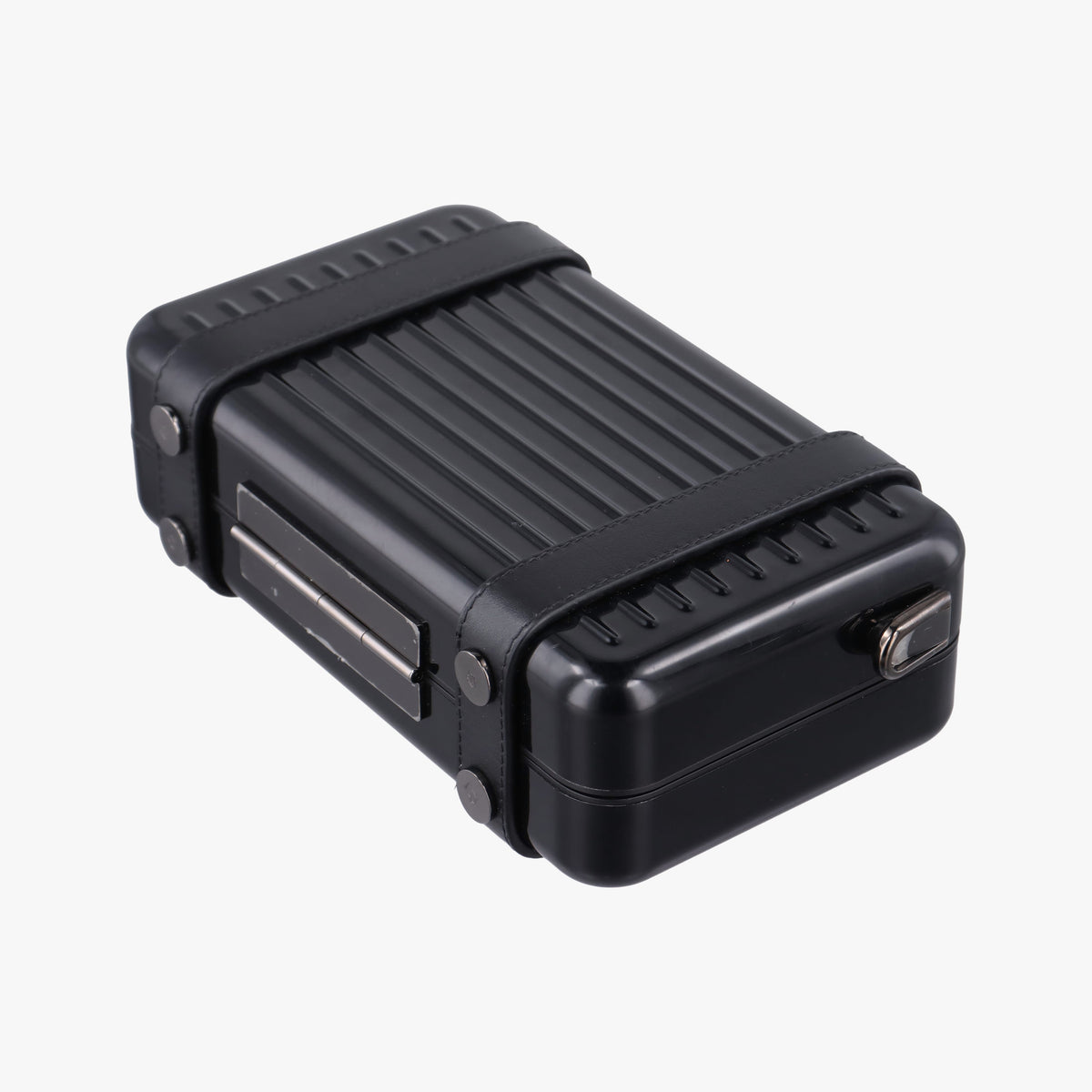 Vintage RIMOWA Rimowa Collaboration Black Aluminum×Leather  shoulderbag | stylenewstar