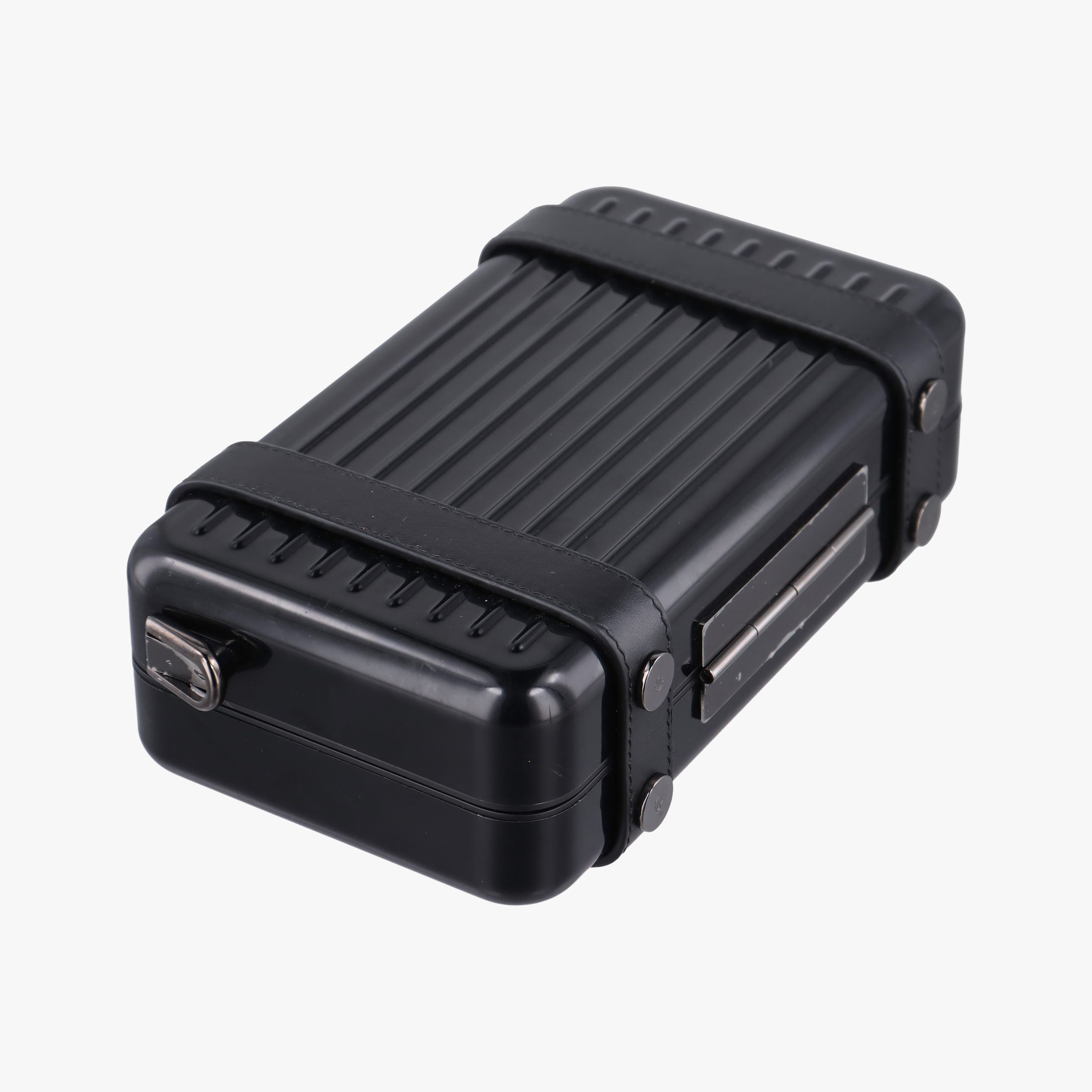 Vintage RIMOWA Rimowa Collaboration Black Aluminum×Leather  shoulderbag | stylenewstar