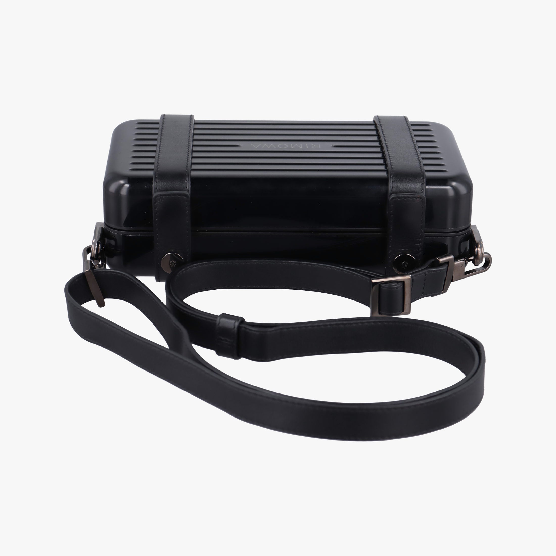 Vintage RIMOWA Rimowa Collaboration Black Aluminum×Leather  shoulderbag | stylenewstar