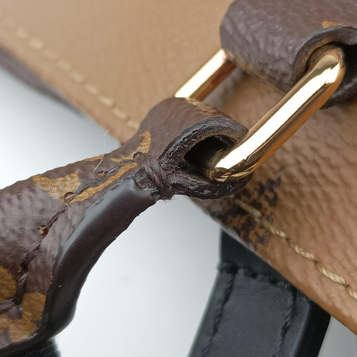 Pre-owned Louis Vuitton On the Go GM Brown Monogram Canvas M45320 shoulderbag | stylenewstar