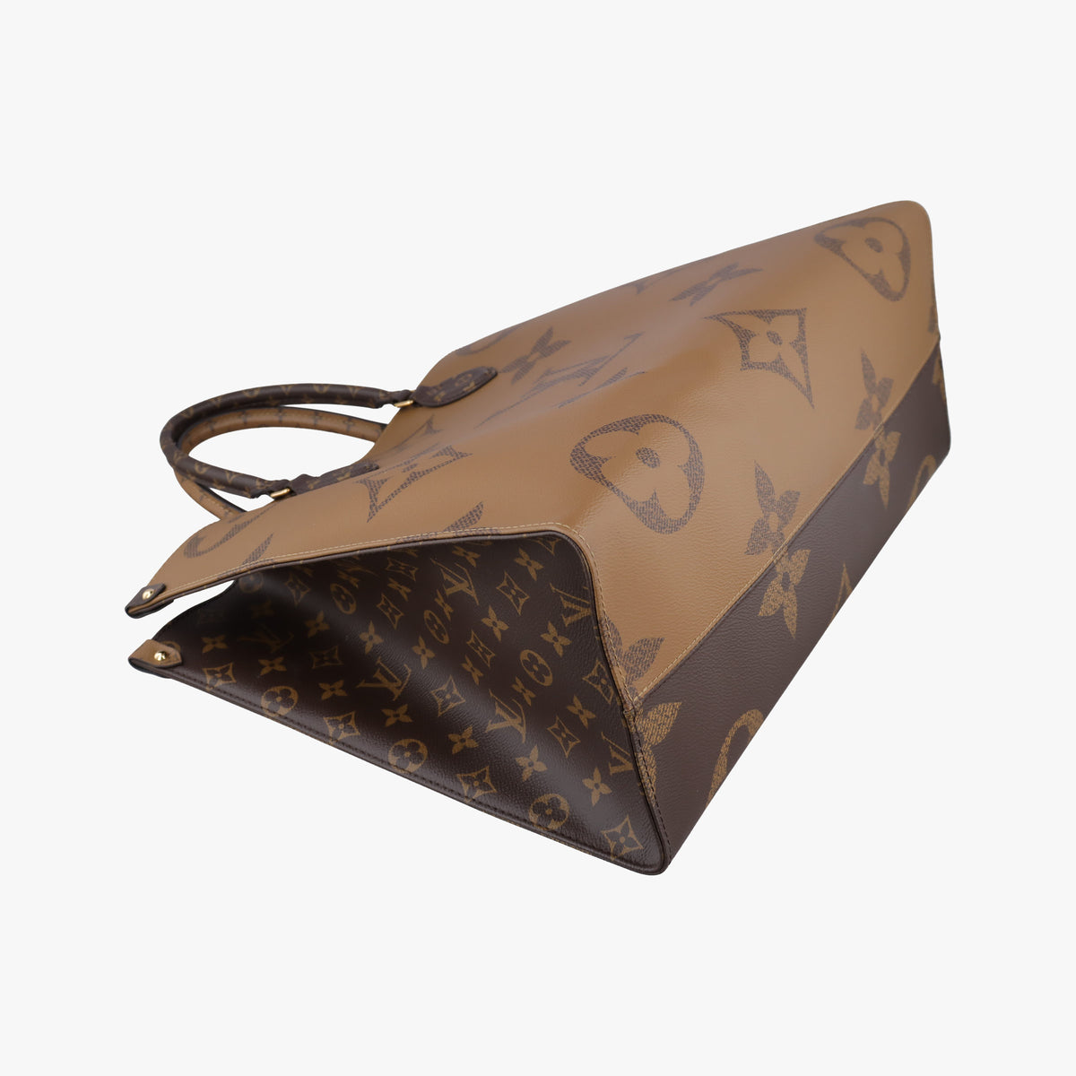 Pre-owned Louis Vuitton On the Go GM Brown Monogram Canvas M45320 shoulderbag | stylenewstar